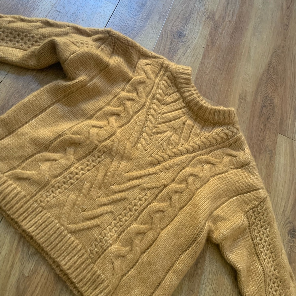 Gold sweater